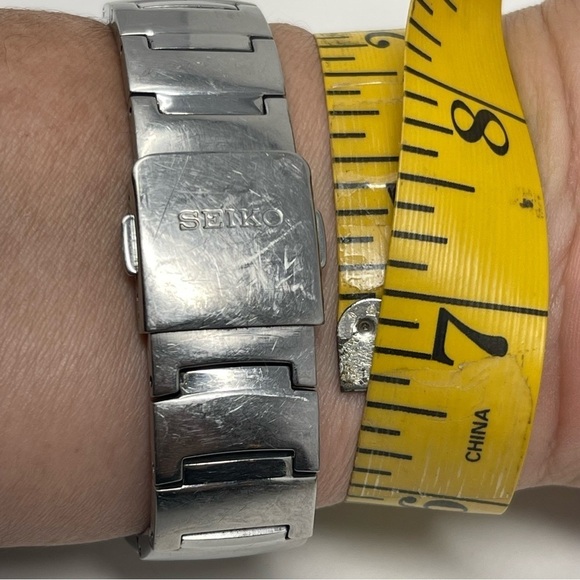 Seiko Men's SNA143 Premier Chronograph Watch - Picture 10 of 11